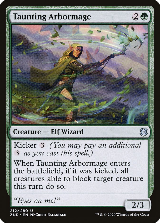 Taunting Arbormage - [Foil] Zendikar Rising (ZNR)