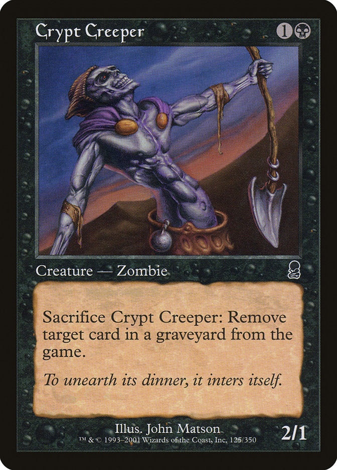 Crypt Creeper - [Foil, Retro Frame] Odyssey (ODY)