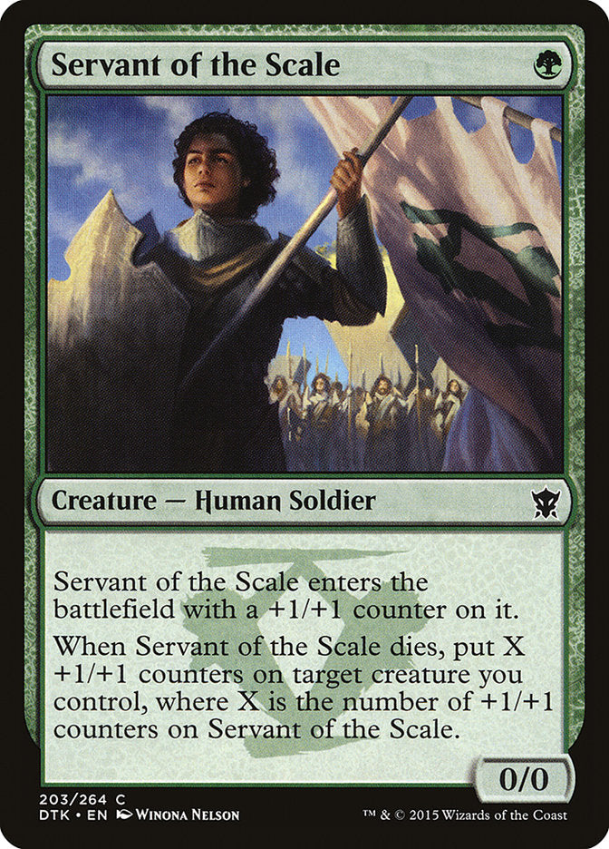 Servant of the Scale - [Foil] Dragons of Tarkir (DTK)