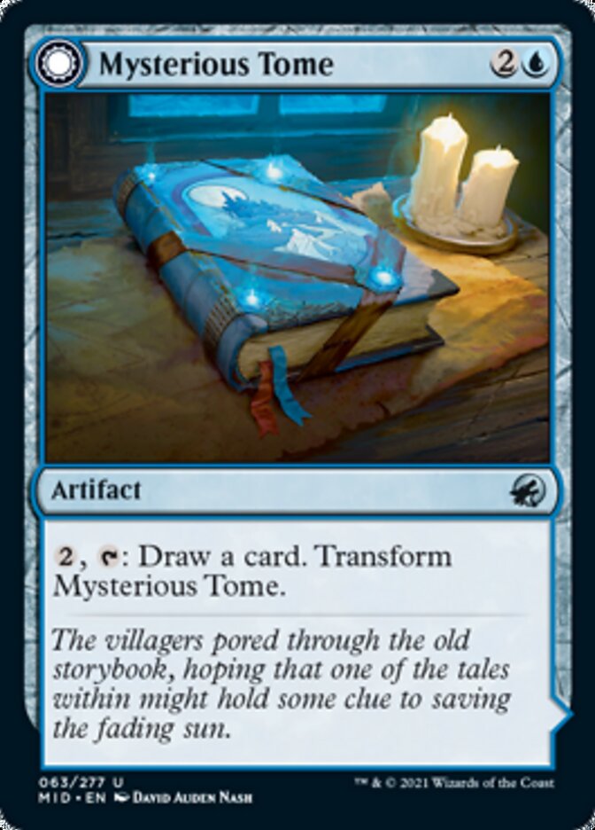 Mysterious Tome // Chilling Chronicle - [Foil] Innistrad: Midnight Hunt (MID)