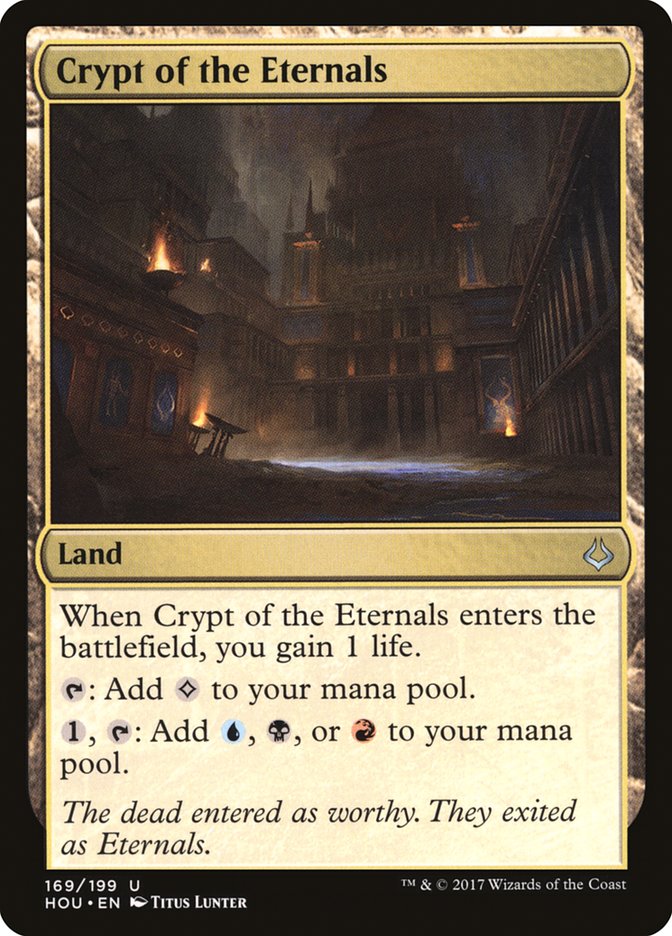 Crypt of the Eternals - [Foil] Hour of Devastation (HOU)