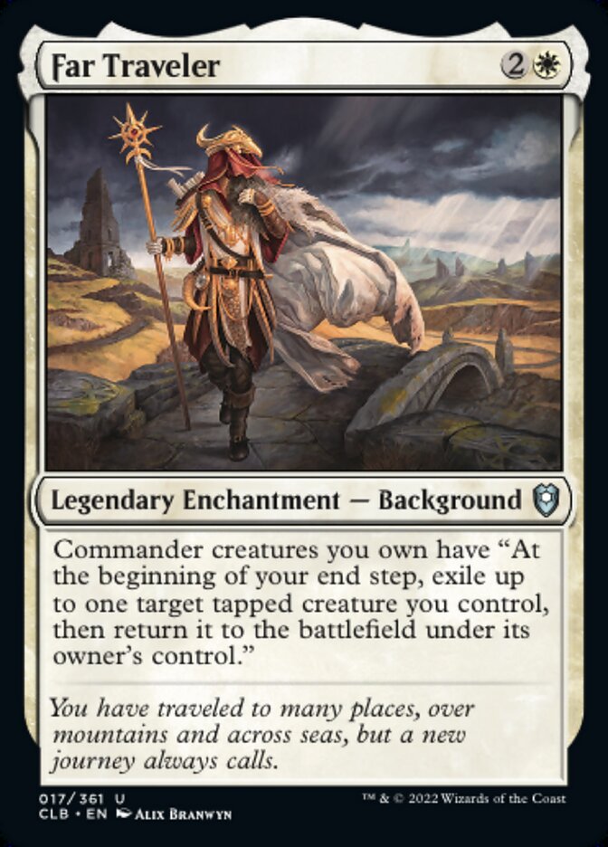 Far Traveler - [Foil] Commander Legends: Battle for Baldur's Gate (CLB)
