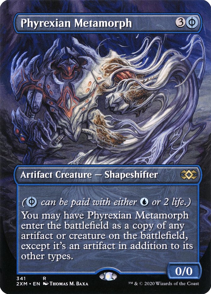 Phyrexian Metamorph - [Foil, Borderless] Double Masters (2XM)
