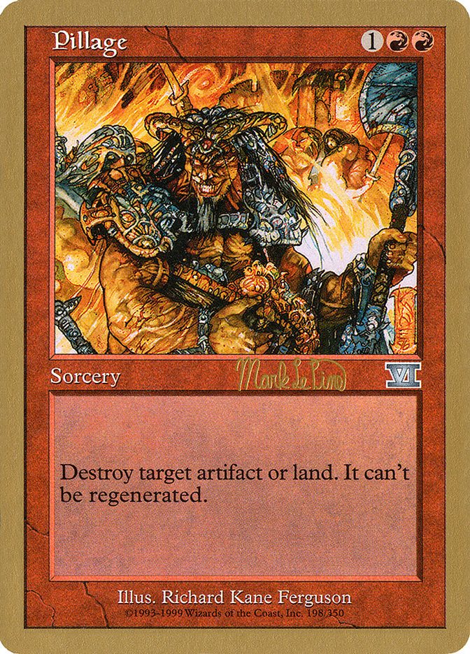 Pillage - [Retro Frame] World Championship Decks 1999 (WC99)