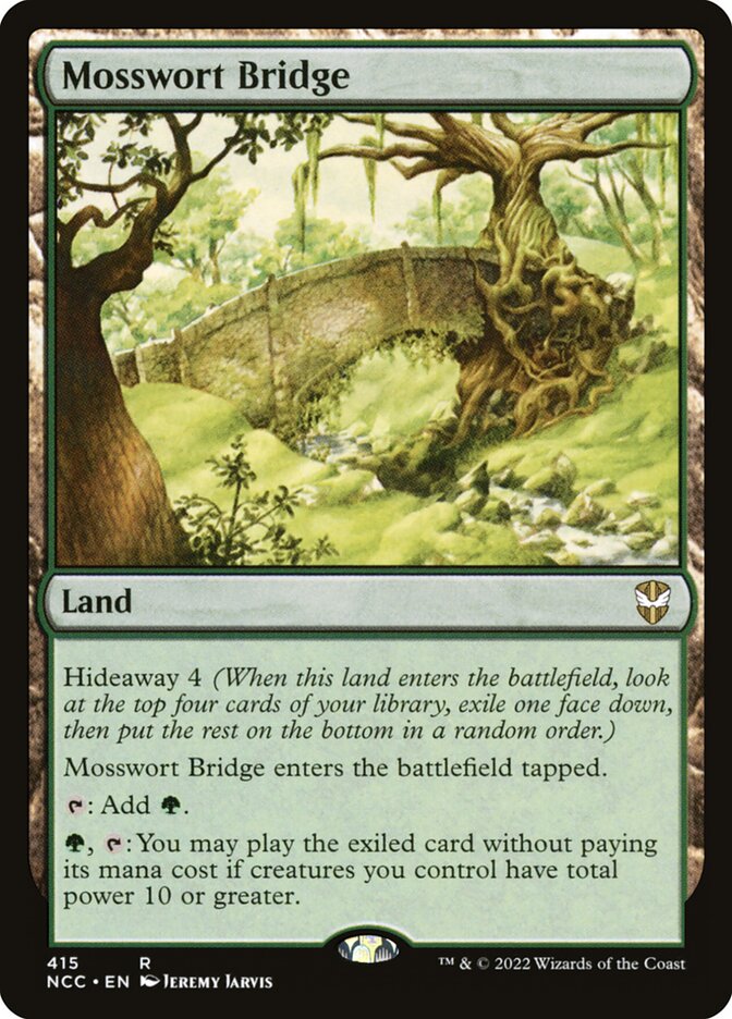 Mosswort Bridge - [Foil] New Capenna Commander (NCC)