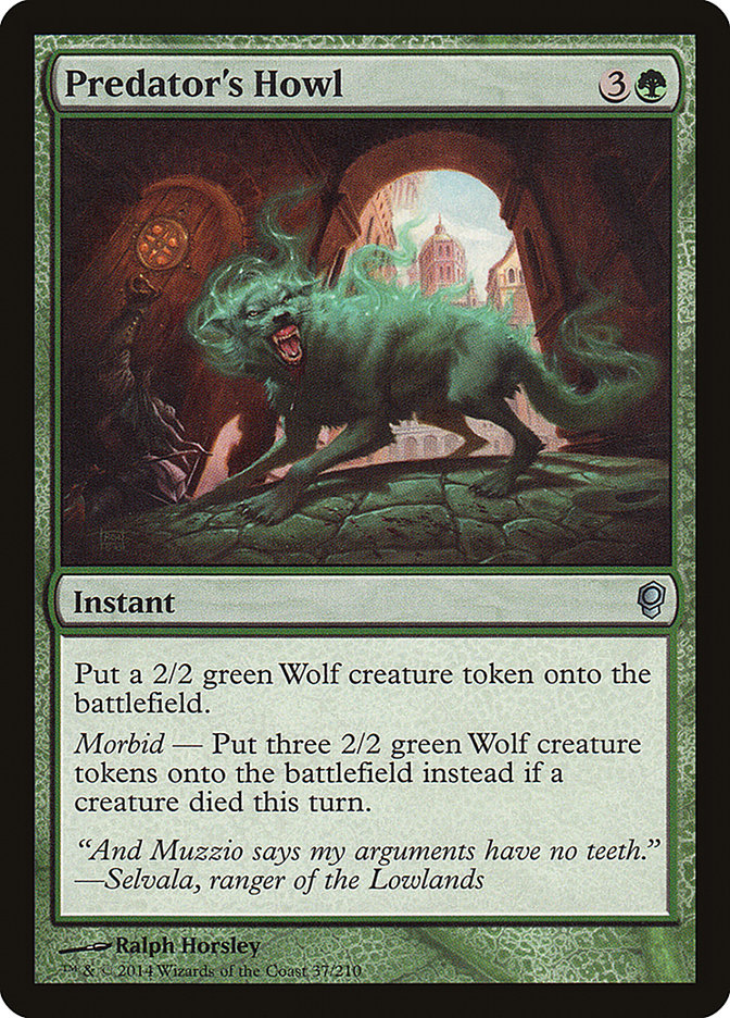 Predator's Howl - [Foil] Conspiracy (CNS)