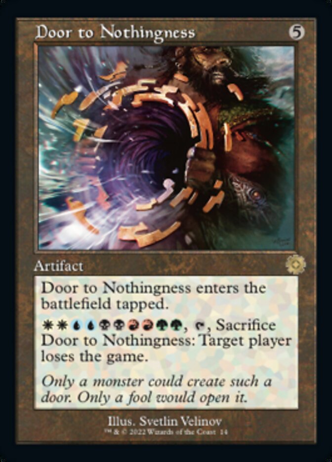 Door to Nothingness - [Foil] The Brothers' War Retro Artifacts (BRR)