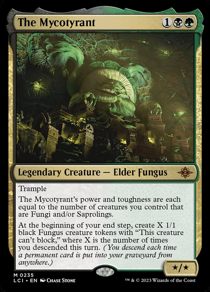 The Mycotyrant - [Foil] The Lost Caverns of Ixalan (LCI)