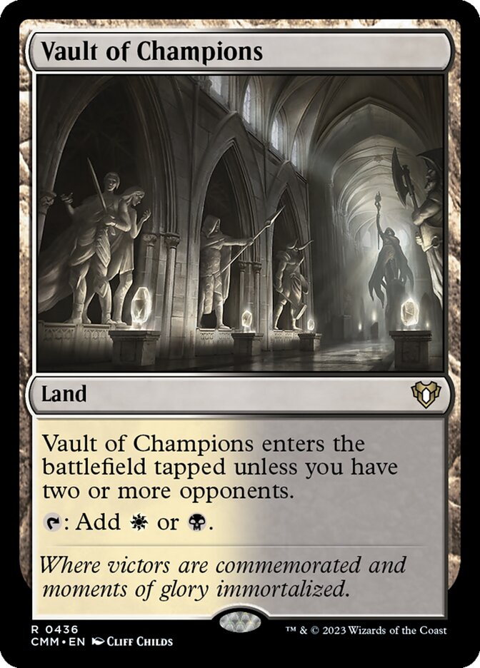 Vault of Champions - [Foil] Commander Masters (CMM)