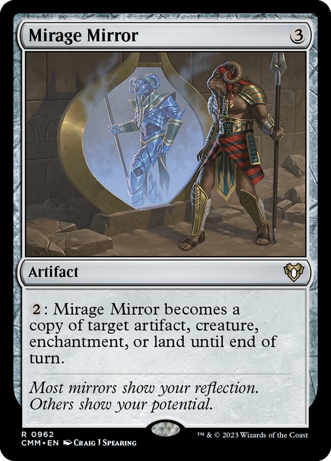 Mirage Mirror - [Foil] Commander Masters (CMM)