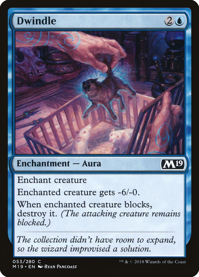 Dwindle - [Foil] Core Set 2019 (M19)