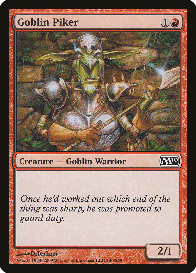 Goblin Piker - [Foil] Magic 2010 (M10)