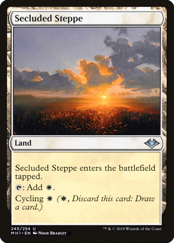 Secluded Steppe - [Foil] Modern Horizons (MH1)