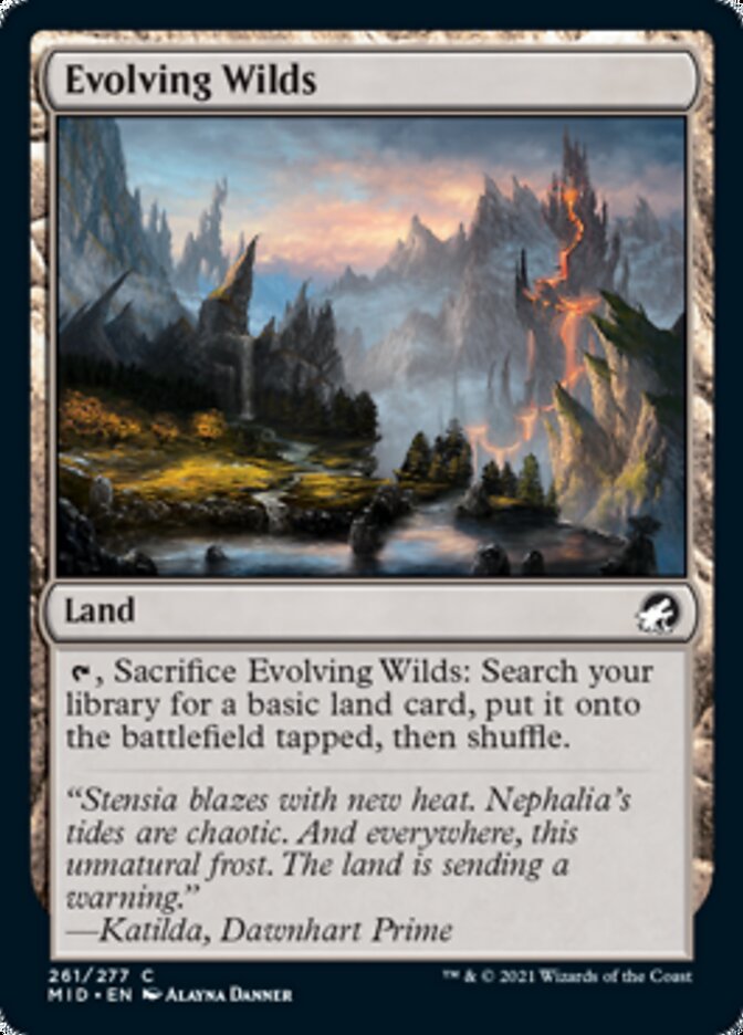 Evolving Wilds - Innistrad: Midnight Hunt (MID)
