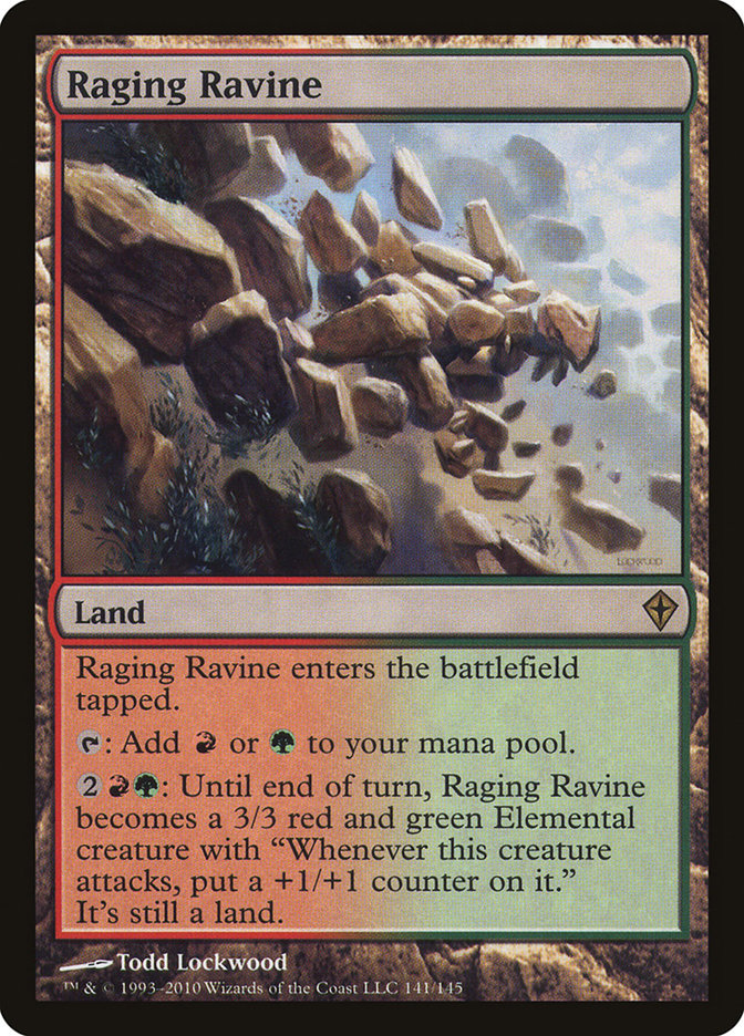 Raging Ravine - [Foil] Worldwake (WWK)