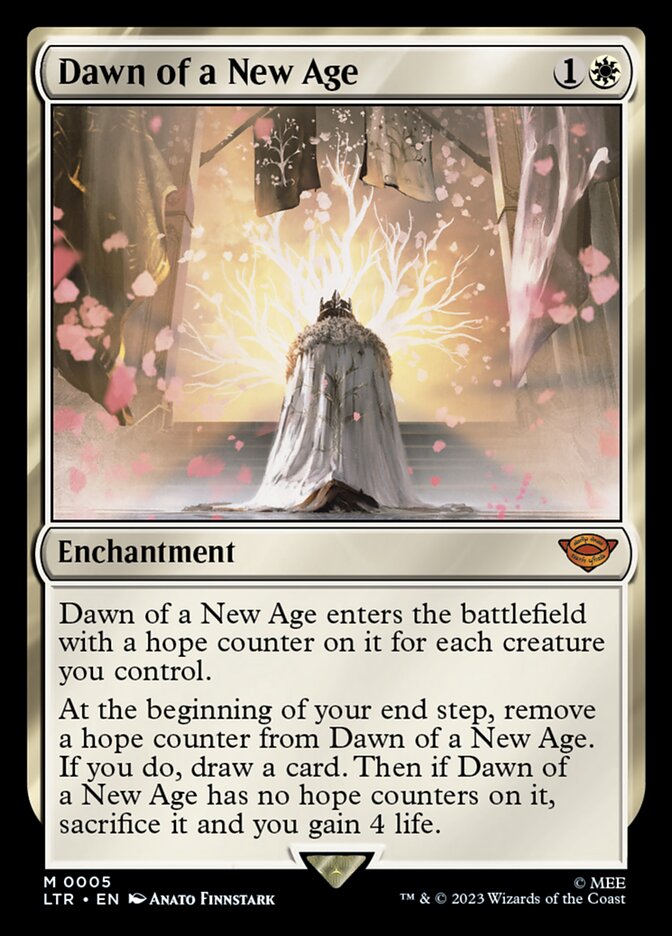 Dawn of a New Age - [Foil] The Lord of the Rings: Tales of Middle-earth (LTR)