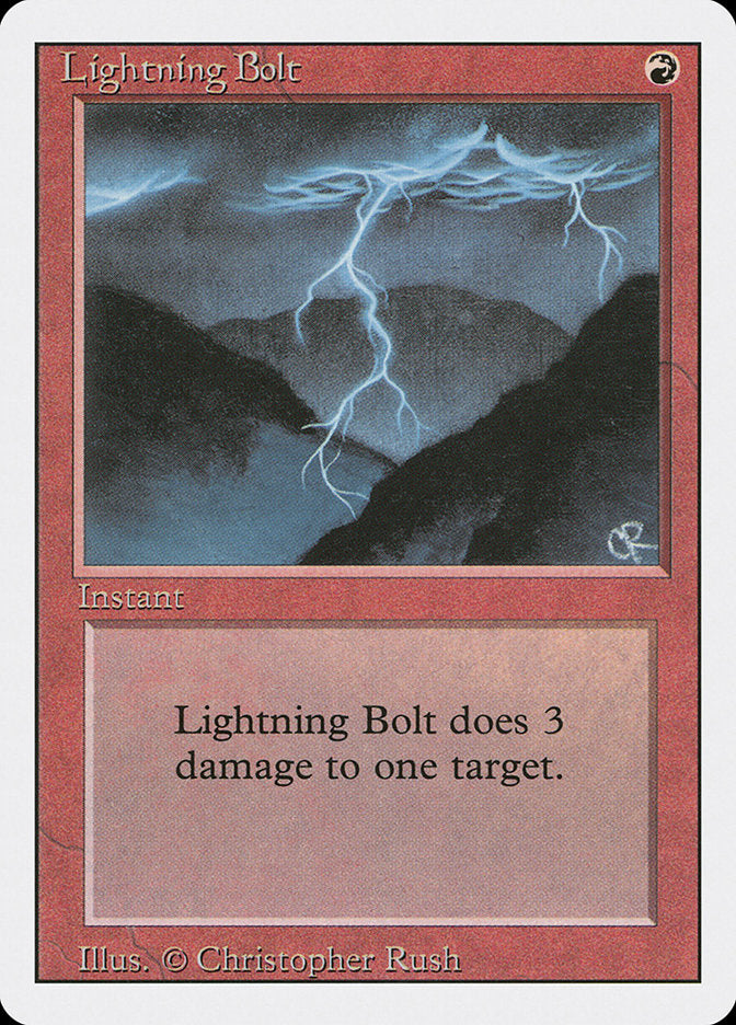 Lightning Bolt - Revised Edition (3ED)
