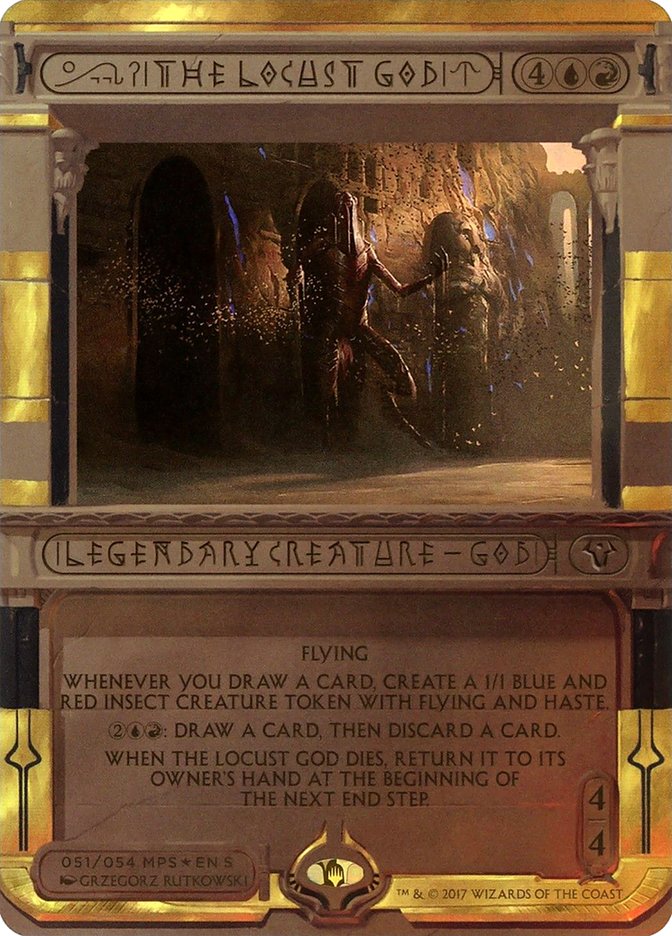 The Locust God - [Foil] Amonkhet Invocations (MP2)
