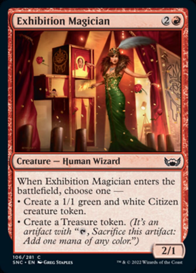 Exhibition Magician - [Foil] Streets of New Capenna (SNC)