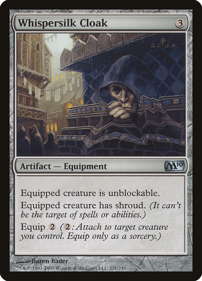 Whispersilk Cloak - Magic 2010 (M10)