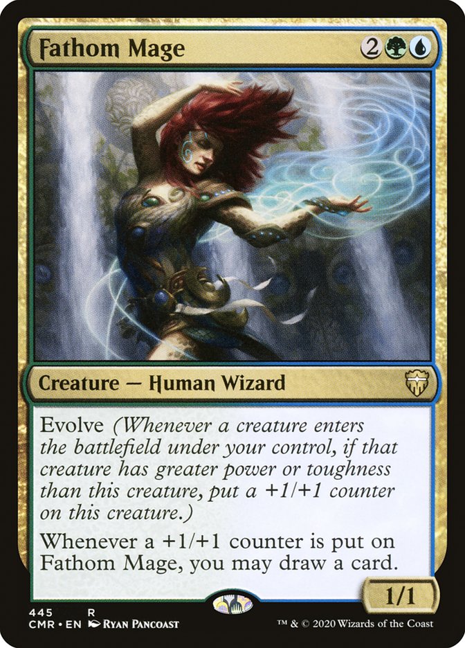 Fathom Mage - [Foil] Commander Legends (CMR)