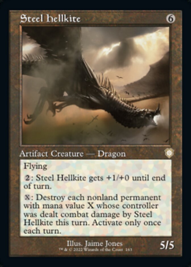 Steel Hellkite - The Brothers' War Commander (BRC)