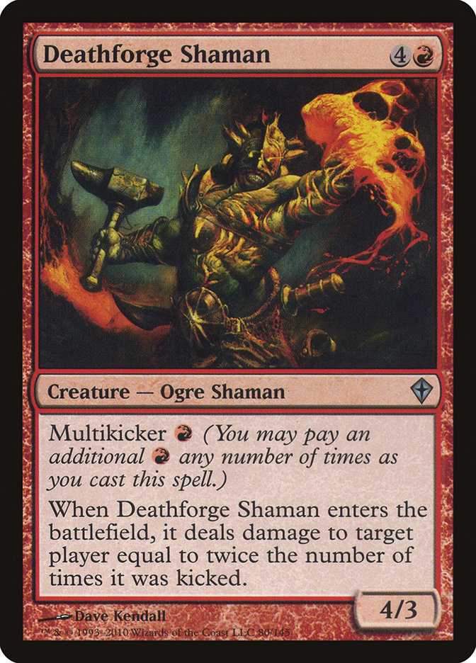 Deathforge Shaman - [Foil] Worldwake (WWK)
