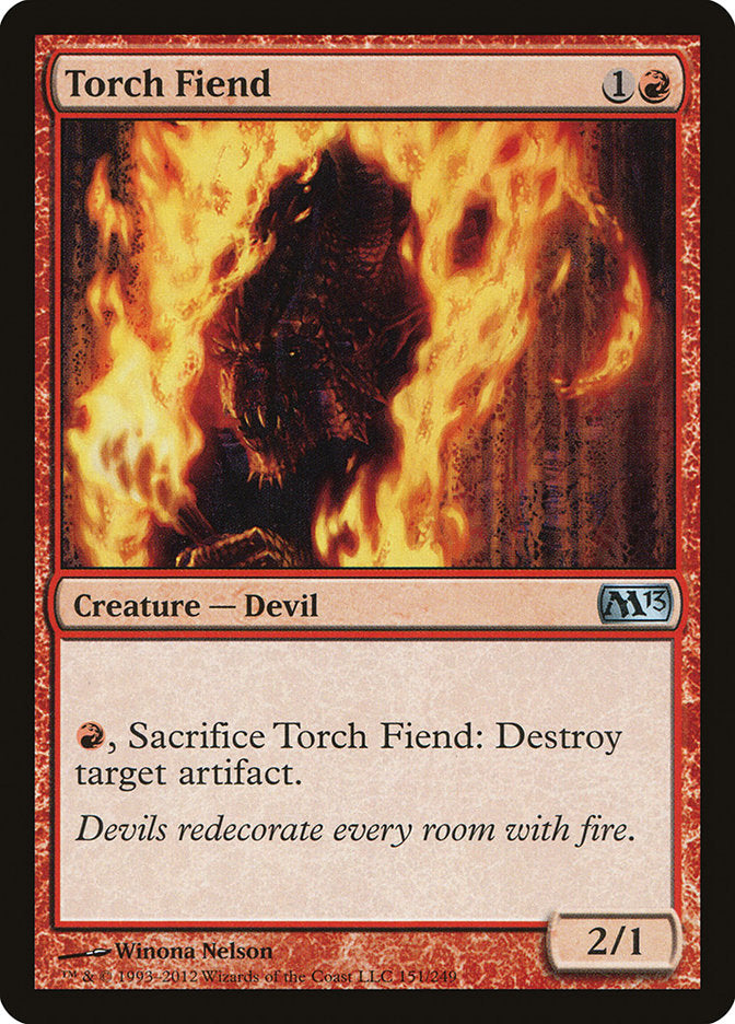 Torch Fiend - [Foil] Magic 2013 (M13)