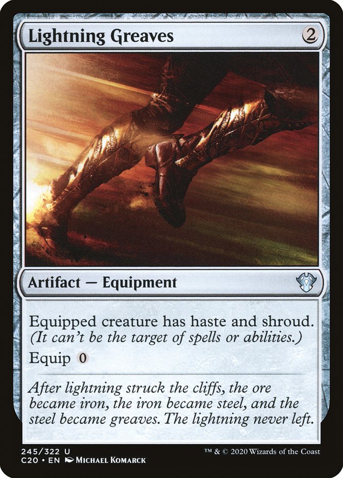 Lightning Greaves - Commander 2020 (C20)