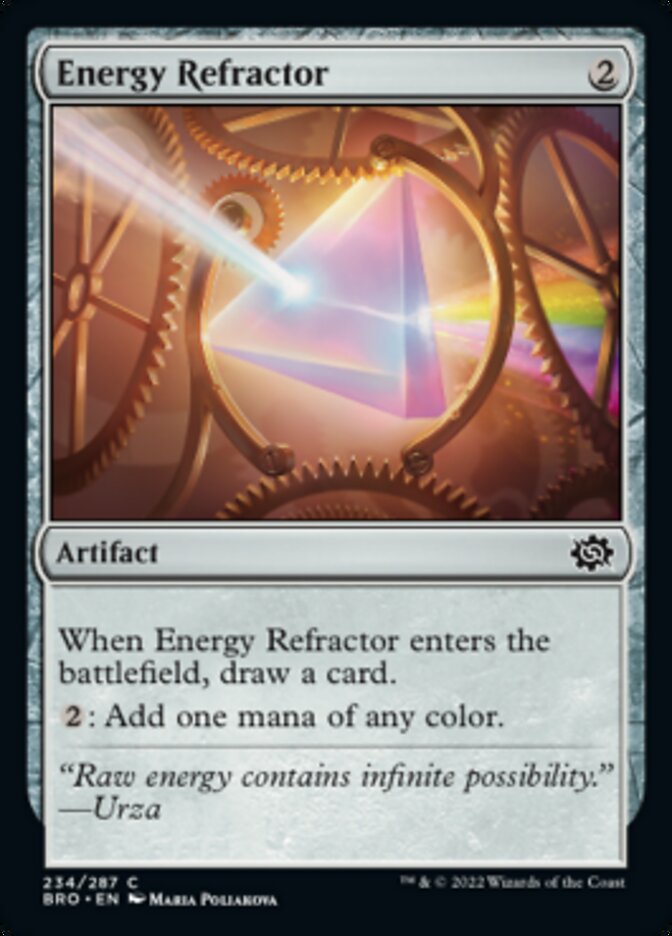 Energy Refractor - [Foil] The Brothers' War (BRO)