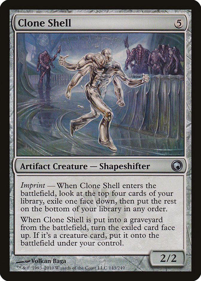 Clone Shell - [Foil] Scars of Mirrodin (SOM)