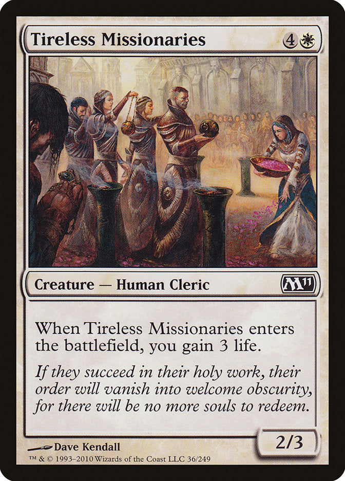 Tireless Missionaries - [Foil] Magic 2011 (M11)
