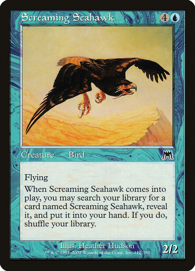 Screaming Seahawk - [Retro Frame] Onslaught (ONS)