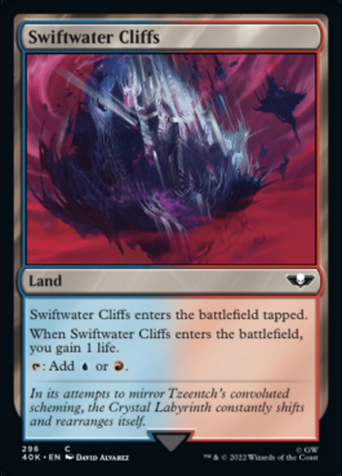 Swiftwater Cliffs - [Surge Foil] Warhammer 40,000 Commander (40K)