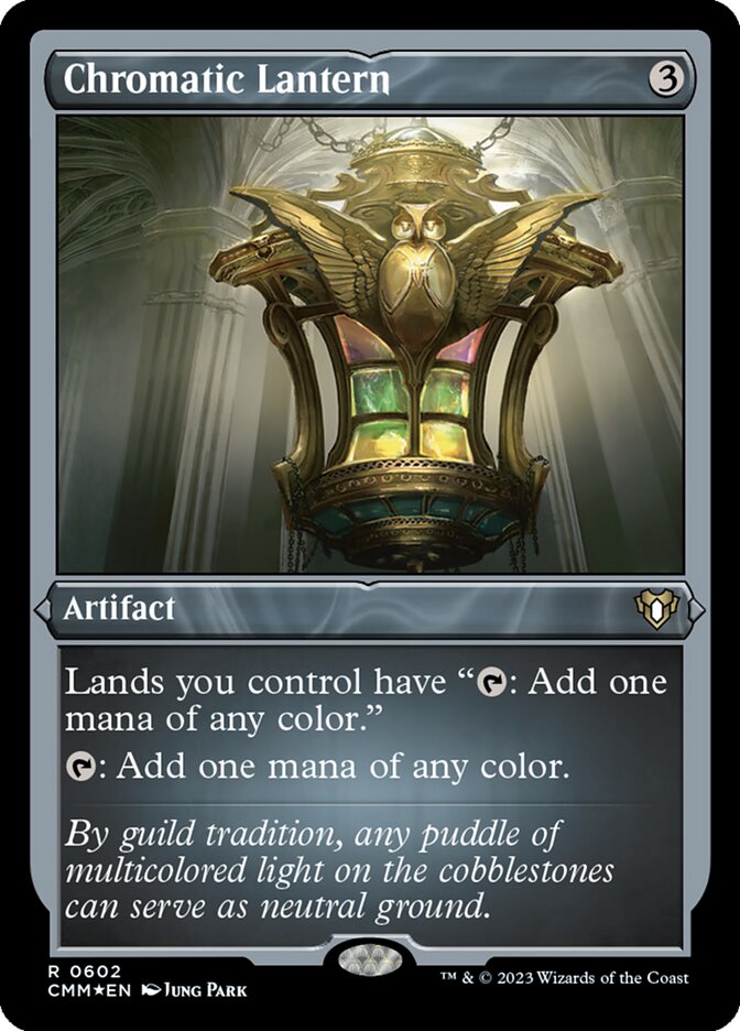 Chromatic Lantern - [Etched Foil] Commander Masters (CMM)