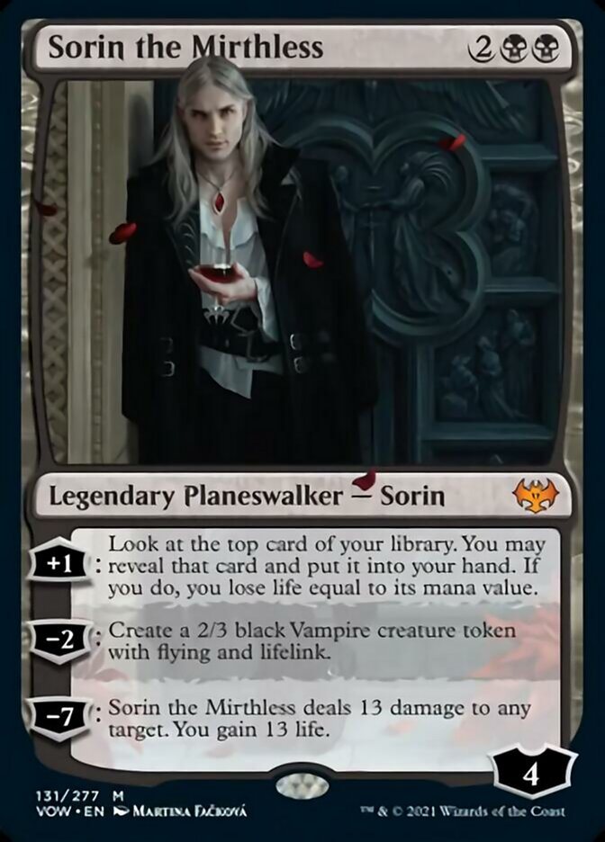 Sorin the Mirthless - [Foil] Innistrad: Crimson Vow (VOW)