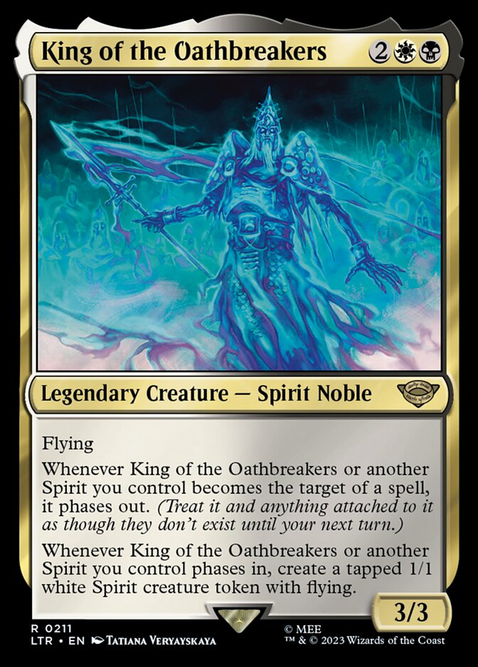 King of the Oathbreakers - [Foil] The Lord of the Rings: Tales of Middle-earth (LTR)