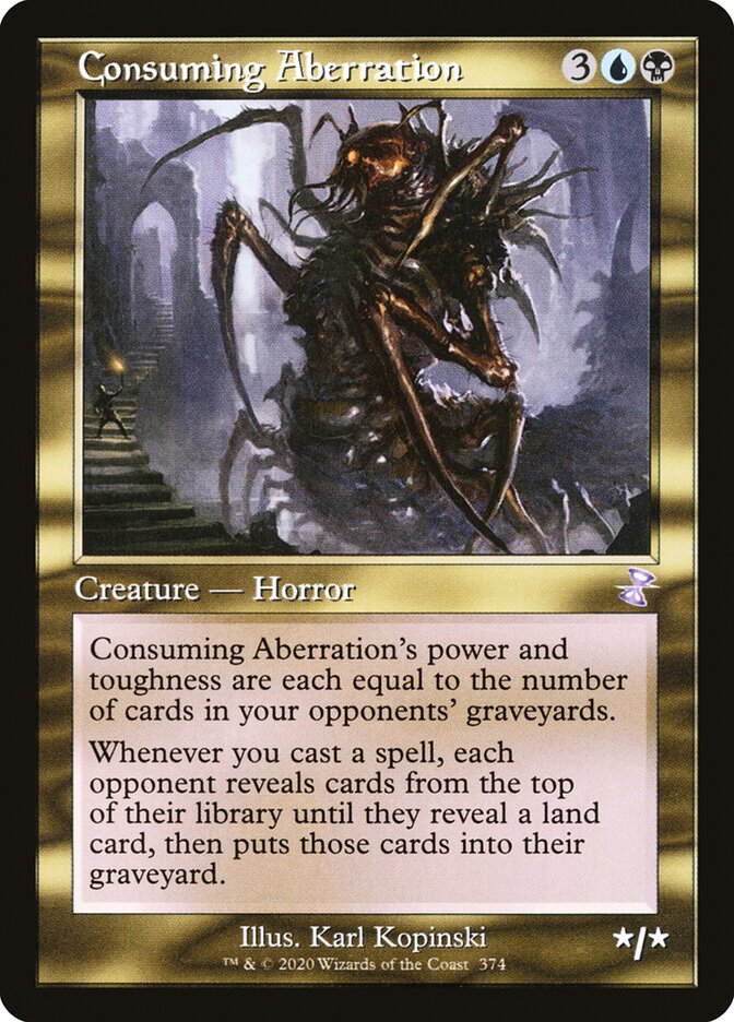 Consuming Aberration - [Foil, Retro Frame] Time Spiral Remastered (TSR)