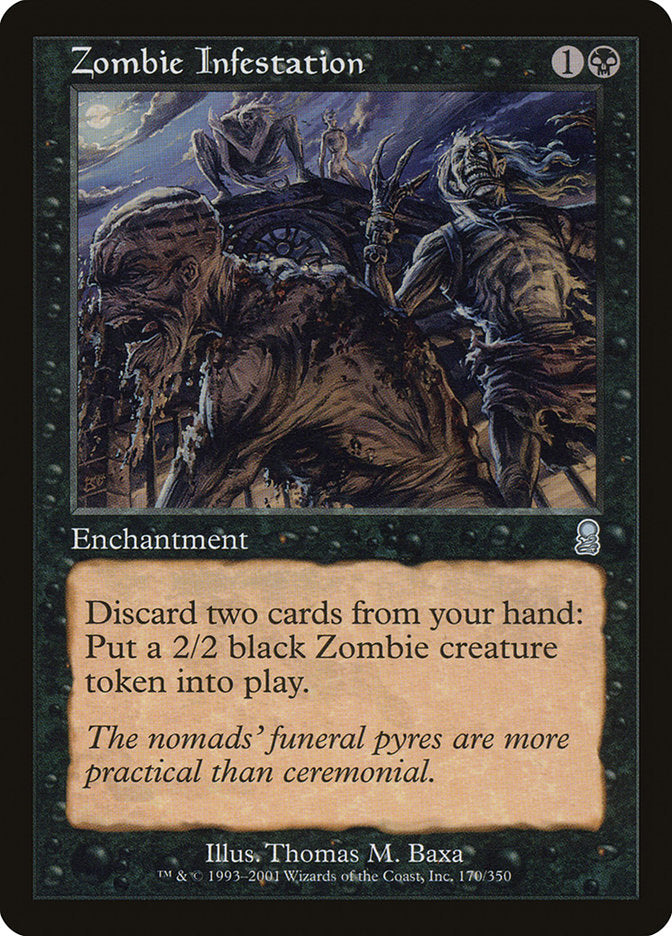 Zombie Infestation - [Foil, Retro Frame] Odyssey (ODY)