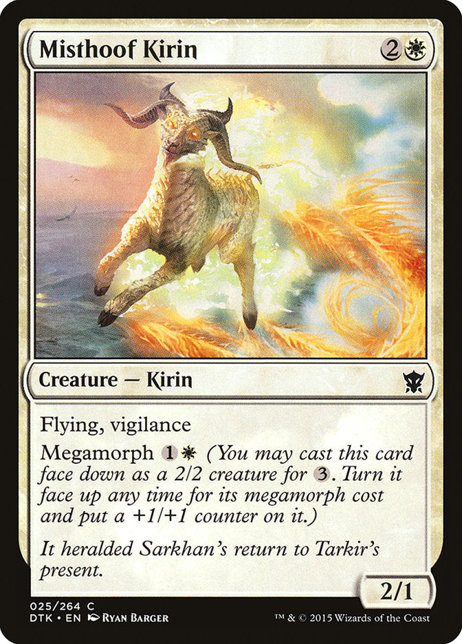 Misthoof Kirin - [Foil] Dragons of Tarkir (DTK)