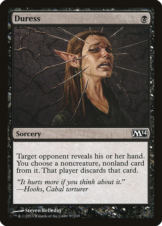 Duress - [Foil] Magic 2014 (M14)