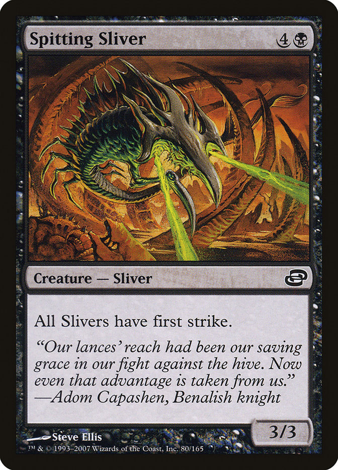 Spitting Sliver - [Foil] Planar Chaos (PLC)