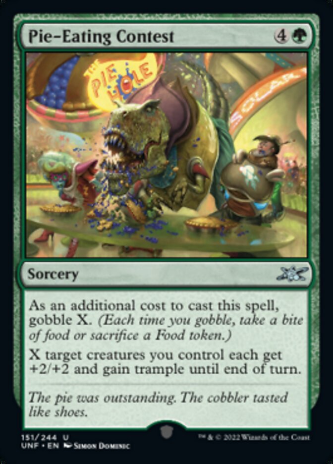 Pie-Eating Contest - [Foil] Unfinity (UNF)