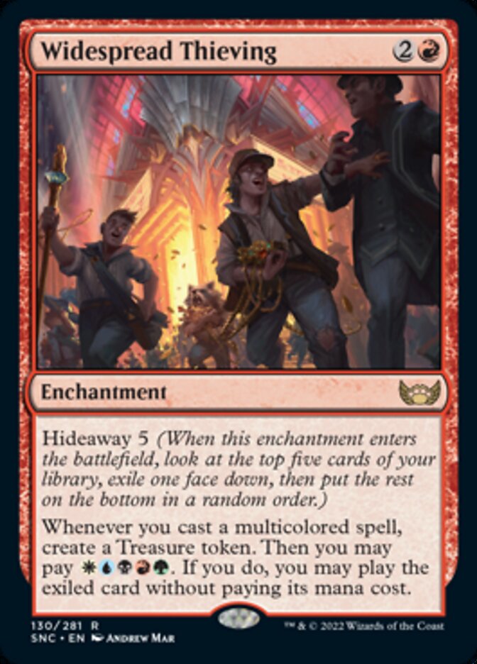 Widespread Thieving - [Foil] Streets of New Capenna (SNC)