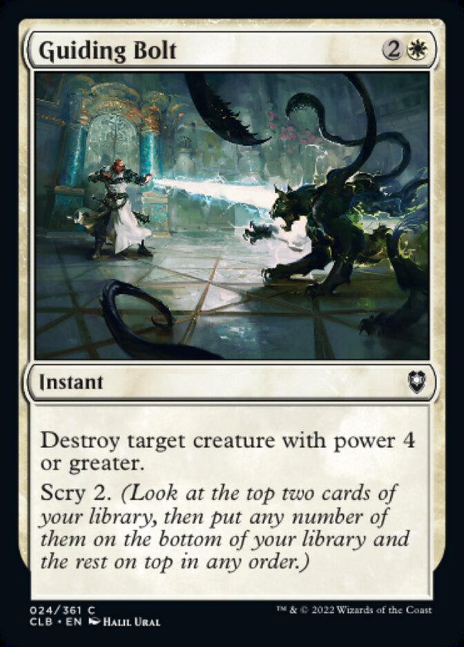 Guiding Bolt - [Foil] Commander Legends: Battle for Baldur's Gate (CLB)