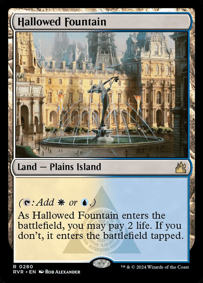 Hallowed Fountain - [Foil] Ravnica Remastered (RVR)
