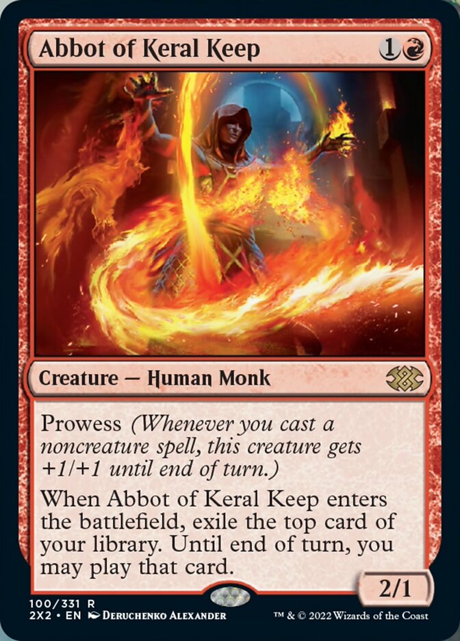 Abbot of Keral Keep - [Foil] Double Masters 2022 (2X2)