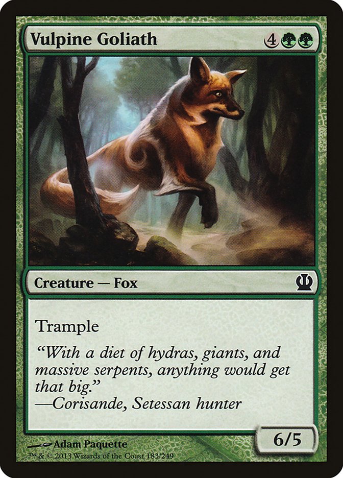 Vulpine Goliath - [Foil] Theros (THS)