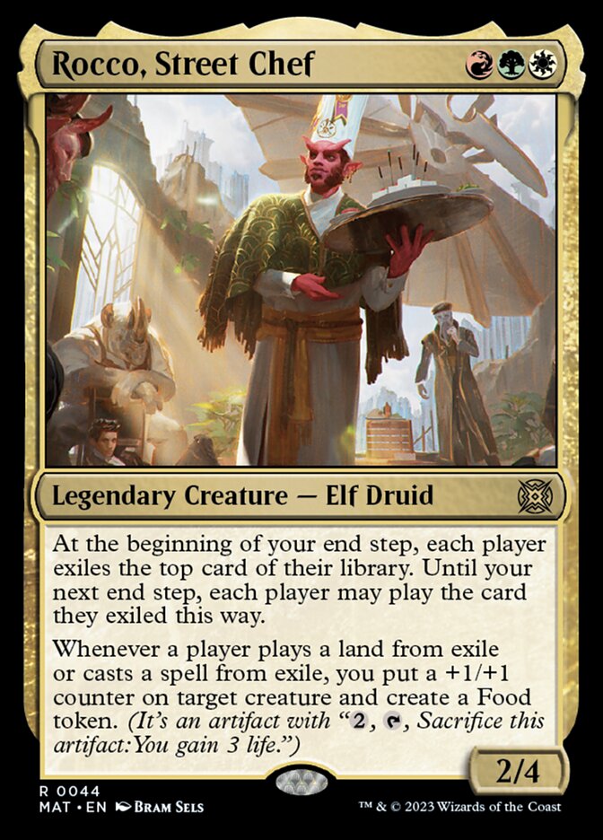 Rocco, Street Chef - [Foil] March of the Machine: The Aftermath (MAT)