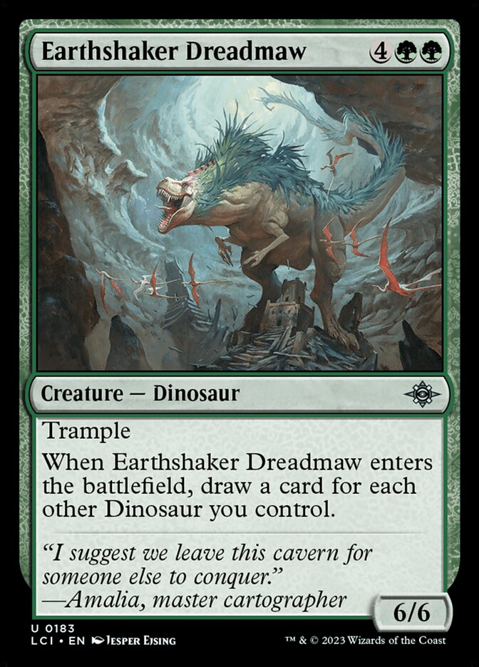 Earthshaker Dreadmaw - [Foil] The Lost Caverns of Ixalan (LCI)